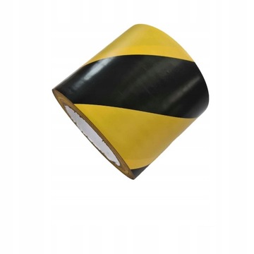ПРОЧНАЯ ЛЕНТА С ПРЕДУПРЕЖДАЮЩЕЙ МАРКИРОВКОЙ ЗДОРОВЬЯ И БЕЗОПАСНОСТИ, ЖЕЛТАЯ И ЧЕРНАЯ 100 мм x 33 м
