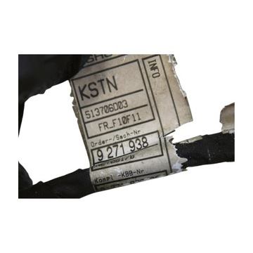 ГАЛОГЕННЫЙ ЖГУТ РЕМНЯ ПЕРЕДНЕГО BMW F10 F11 9271938