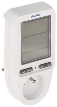 КАЛЬКУЛЯТОР ВАТТМЕТРА ORNO С ЖК-дисплеем OR-WAT-435