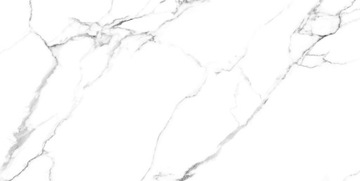 GRESS 120x60 НАПОЛЬНАЯ ПЛИТКА БЕЛЫЙ МРАМОР БЛЕСК ЦЕРАЛЬ