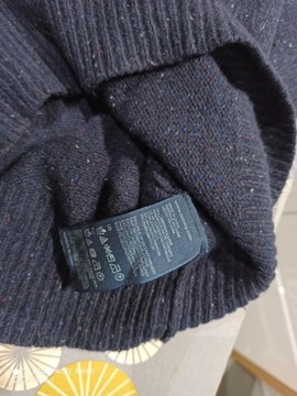 MĘSKI GRANATOWY SWETEREK TOMMY HILFIGER LAMBSWOOL S