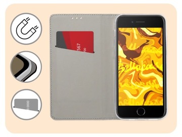 ФЛИП-ЧЕХОЛ ДЛЯ IPHONE 7/8 / SE 2020 / SE 2022 ЧЕРНЫЙ МАГНИТНЫЙ ЗАКРЫТЫЙ