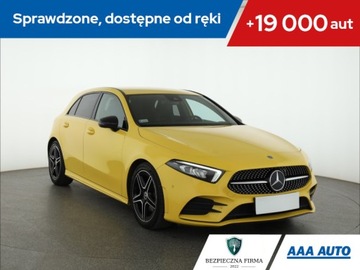 Mercedes Klasa A W177/V177 Hatchback 1.3 200 163KM 2019 Mercedes A A 200, Salon Polska, Automat, Skóra