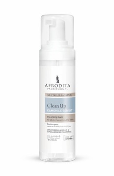 Pianka oczyszczająca do skóry wrażliwej do twarzy Afrodita Cosmetics 200 ml