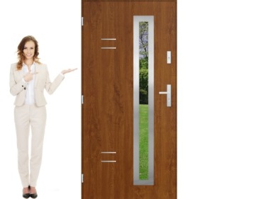 ВНЕШНИЕ ДВЕРИ ИЗ ПОЛЬСКОЙ ИНОКС NPWIG 72MM 100CM