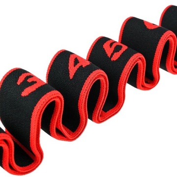 Гимнастическая лента для растяжки и упражнений.