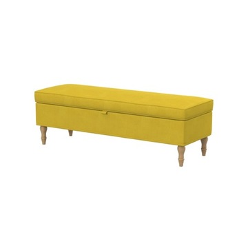 STOCKSUND Pokrycie ławy/kanapy, Velvet Yellow