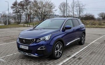 Peugeot 3008 II Crossover 1.2 PureTech 130KM 2017 Peugeot 3008 Bezwypadkowy 1.2 Benzyna 130KM