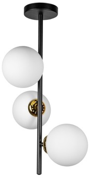LAMPA SUFITOWA PLAFON ŻYRANDOL BIAŁE KULE LOFT LED