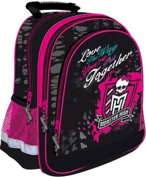 Plecak szkolny 3-komorowy A4 Monster High - St.Majewski 251061