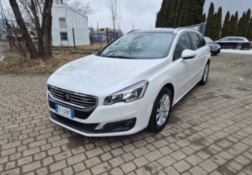 Peugeot 508 I SW Facelifting 2.0 BlueHDi 150KM 2016 Peugeot 508 2.0 HDI 150km Panorama Kamera NAVI bez rdzy 2.0 Diesel 150KM, zdjęcie 1
