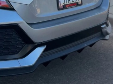 4x ДИФФУЗОР ЗАДНЕГО БАМПЕРА HYUNDAI KIA LEXUS SAAB LAND ROVER MG