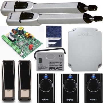 ZESTAW AUTOMATYKI DO BRAM FAAC 415 3x PILOT