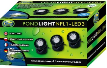 AQUA NOVA NPL1-LED3 Освещение пруда