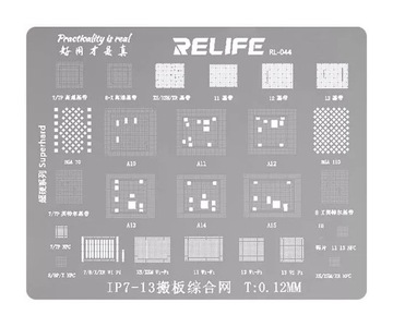 SITO MATRYCA BGAP IPHONE X A10 A11 A12 A13 A14 A15 RELIFE RL-044 IPZ9