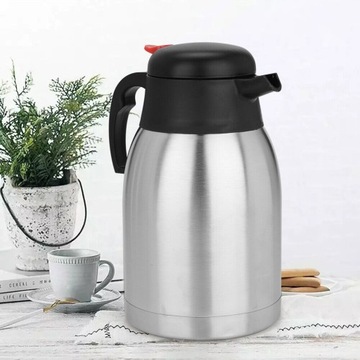 Termos Bedee) Unbreakable 1,5 l srebrny