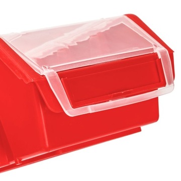 Ergobox 2+ Красный кошачий туалет с крышкой