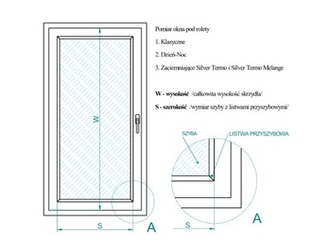 Roleta Klasyczna Shantung 38 x 150