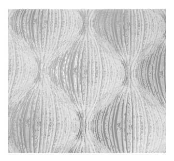 Tapeta na ścianę GEOMETRYCZNA designerska srebrna