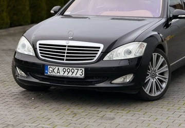 Mercedes Klasa S W221 Limuzyna 3.0 V6 (320 CDI) 235KM 2008 Mercedes-Benz Klasa S 3.0 D235 KM SALON POLSKA 4-Matic Long Dociagi 3.0, zdjęcie 2