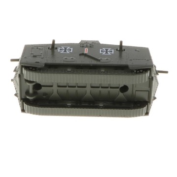 2x1/100 немецкий тяжелый танк A7V времен Первой мировой войны