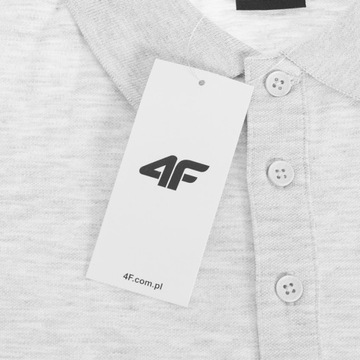 Men's Men's T -Fish Вышитый логотип 4F Sports T -Frish ежедневно