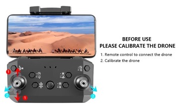 МИНИ-шпионский дрон K101 MAX 4K HD Аэрофотосъемка 2 батареи N464