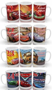 КРУЖКА CARS ZIGZAK MCQUEEN С МНОЖЕСТВОМ УЗОРОВ