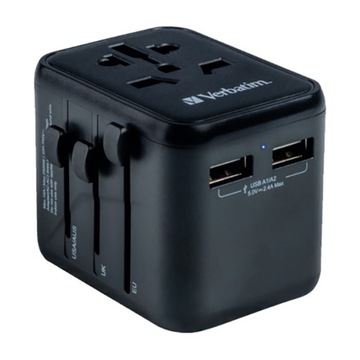 Uniwersalny adapter podróżny Verbatim UTA-01