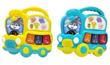 ИНТЕРАКТИВНОЕ ПИАНИНО АВТОМОБИЛЬНОЕ E-EDU ЗВУКИ МЕЛОДИЙ