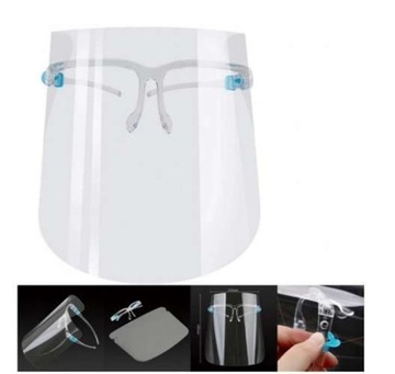 УДОБНЫЙ ШЛЕМ С ОЧКАМИ НА НОСЕ И ЛИЦЕВОЙ ЗАКРЫТКЕ