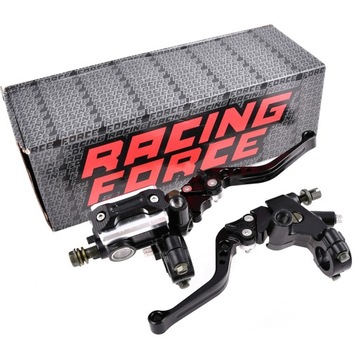 Dźwignie Klamki Hamulca Sprzęgła EVO Czarne Pompa