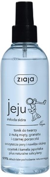 ZIAJA JEJU MŁODA SKÓRA Tonik do twarzy, 200ml