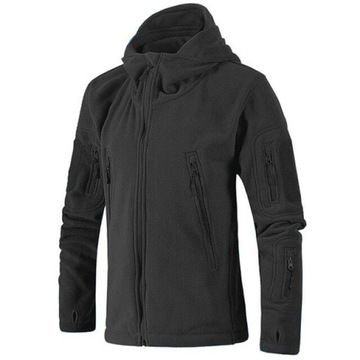 XXL CIEPŁY POLAR ARMY TAKTYCZNY WOJSKOWY BLUZA