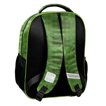 НАБОР ИЗ 5 ЭЛЕМЕНТОВ ШКОЛЬНЫЙ РЮКЗАК MINECRAFT ПИКСЕЛЫ ПИКСЕЛЬНАЯ ИГРА РЮКЗАК MINECRAFT