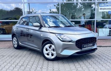 Suzuki Swift VI Hatchback Facelifting 1.2 DualJet SHVS 83KM 2024 Suzuki Swift Premium Plus 1.2 mild Hybrid 5MT Srebrny Auto demonstracyjne, zdjęcie 6