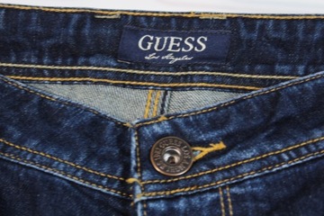 GUESS KURT-NARROW SPODNIE JEANS 34 BDB STAN