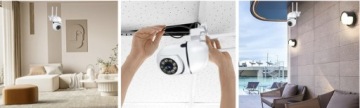 3MP PTZ камера WIFI IP аудио мониторинг CCTV 4X ночной зум