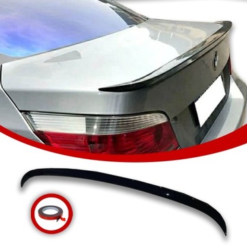 BMW E60 LOTKA SPOILER SPOJLER MP LOOK CZARNY POŁYSK
