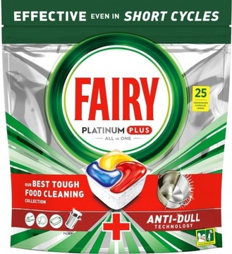 Капсулы для посудомоечной машины FAIRY Platinum PLUS Complete Lemon, 75 штук