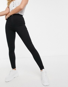 TOPSHOP JEANSY DAMSKIE KLASYCZNE PROSTE 30/30 1VAB