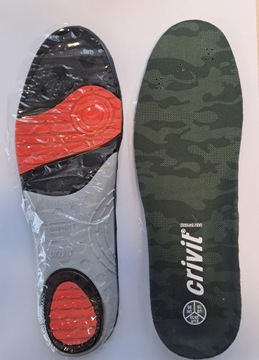 Wkładki do butów Crivit Running Insoles żelowe r. 38-39