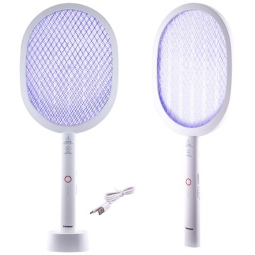 ELEKTRYCZNA PACKA OWADOBÓJCZA ŁAPKA NA MUCHY 2w1