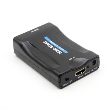 Адаптер HDMI 1080P к SCART Аудио-видео Преобразователь цифрового аналогового сигнала