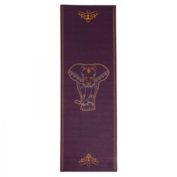 Коврик для йоги Bodhi Leela Elephant 4,5 мм - фиолетовый