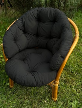 МЕБЕЛЬНЫЕ ПОДУШКИ ИЗ РОТАНГА, ЧЕРНЫЙ КОМПЛЕКТ