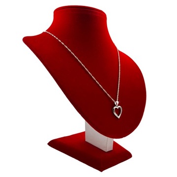 ПОДАРОК ​​НА РОЖДЕНИЕ ДЕВУШКЕ, КРАСИВОЕ СЕРЕБРЯНОЕ ОЖЕРЕЛЬЕ С СЕРДЦЕМ + ПОСВЯЩЕНИЕ