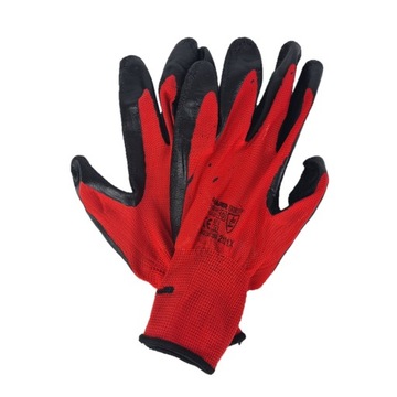 RĘKAWICE robocze ochronne powlekane rozmiar XL 10