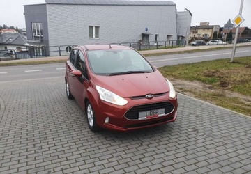 Ford B-MAX 1.0 EcoBoost 100KM 2015 Ford B-MAX Czujniki Parkowania PrzodTyl Klima Grzane FoteleSzyba Przod