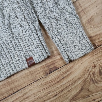 SUPERDRY Super Knit Sweter Męski Half Zip r. M